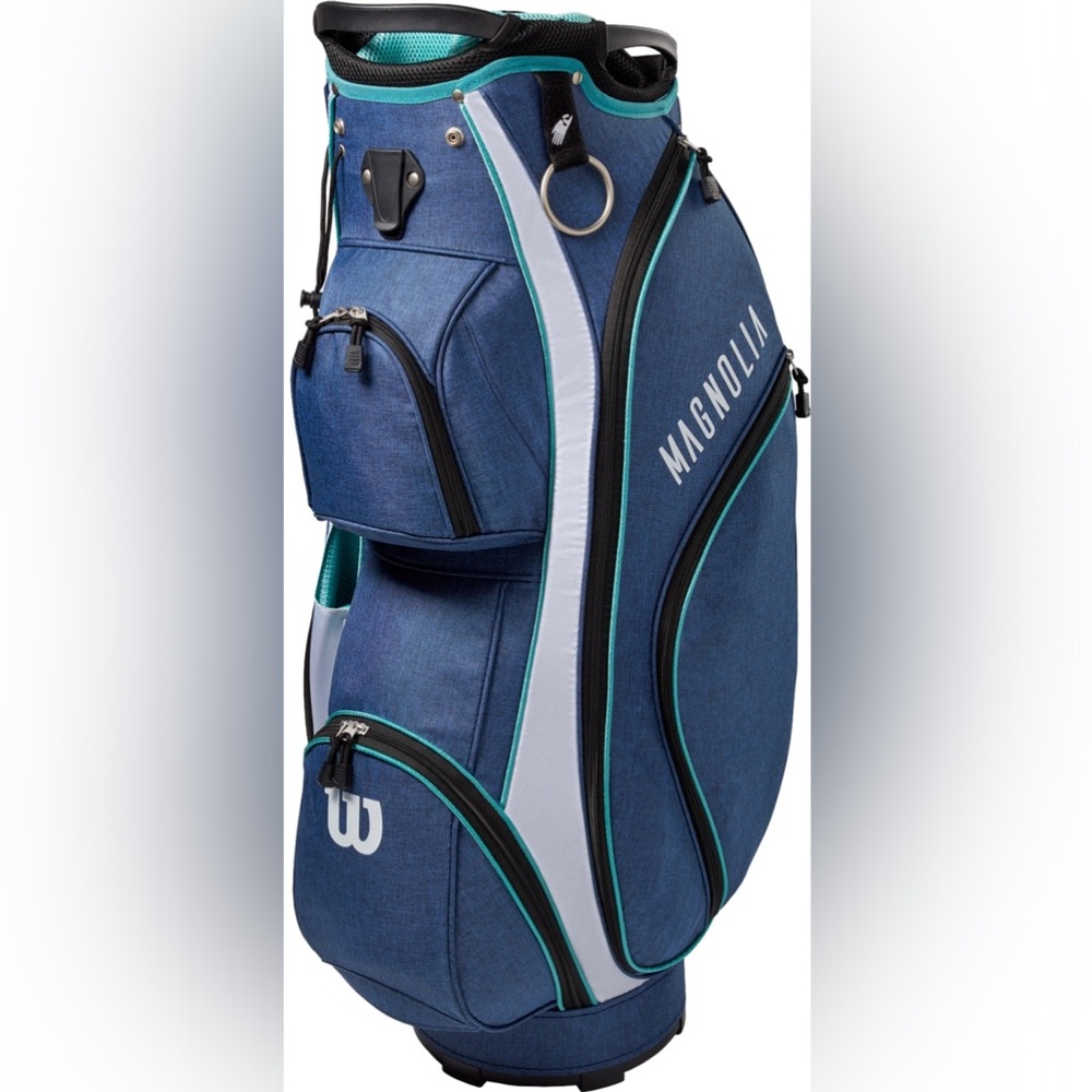 Wilson Magnolia Blue and Teal Golf Cart Bag